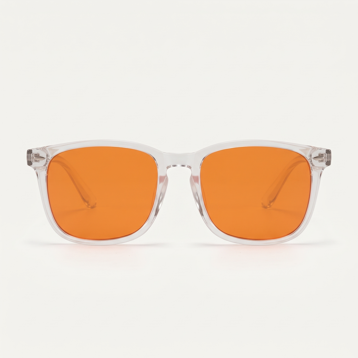 Clear / Orange | front view