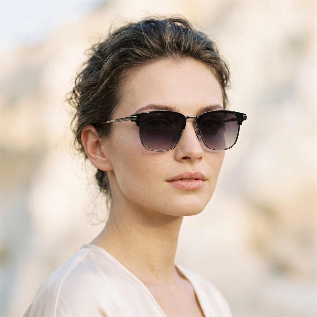Black Gunmetal / Grey | worn, women's styling
