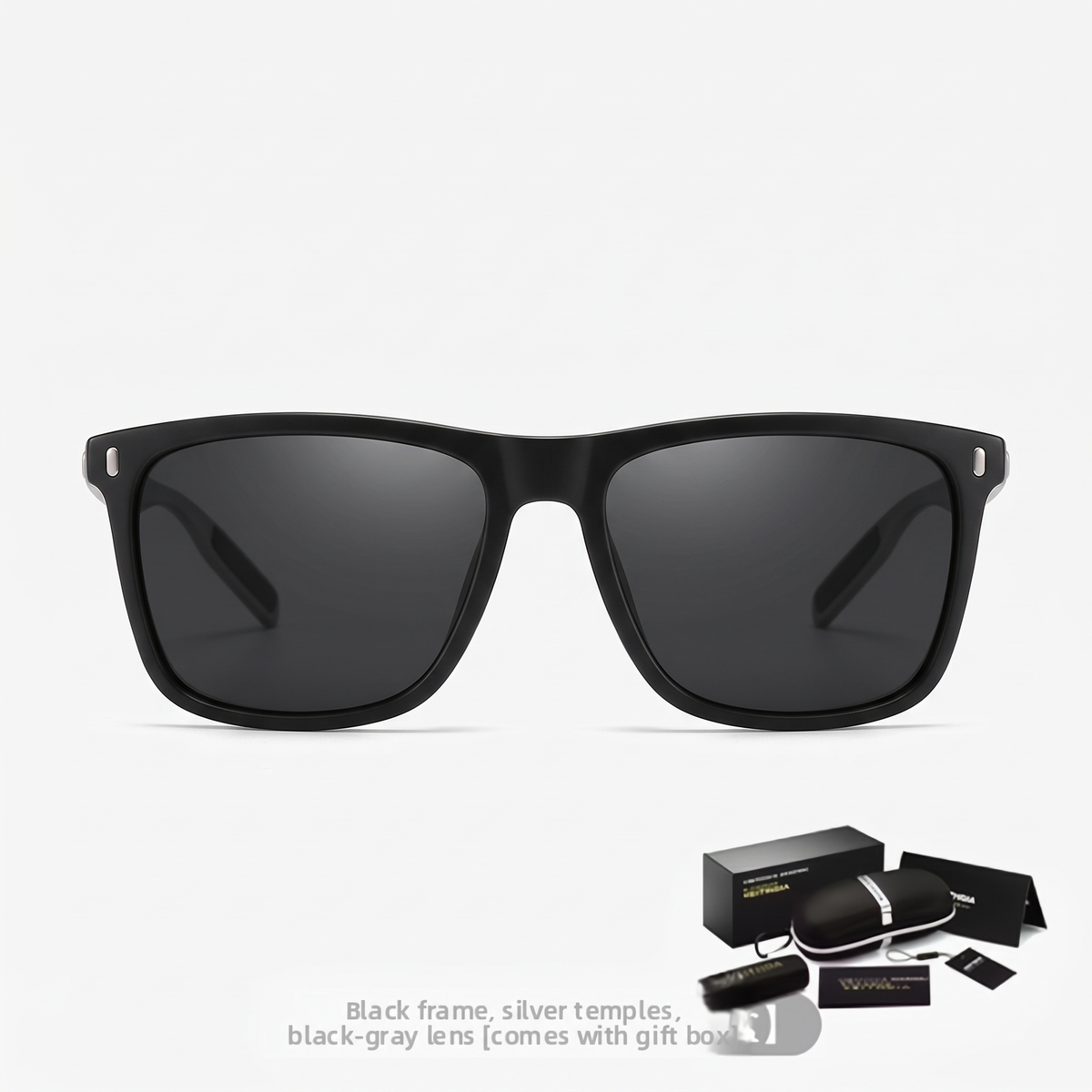 Black Silver / Black Grey | front view