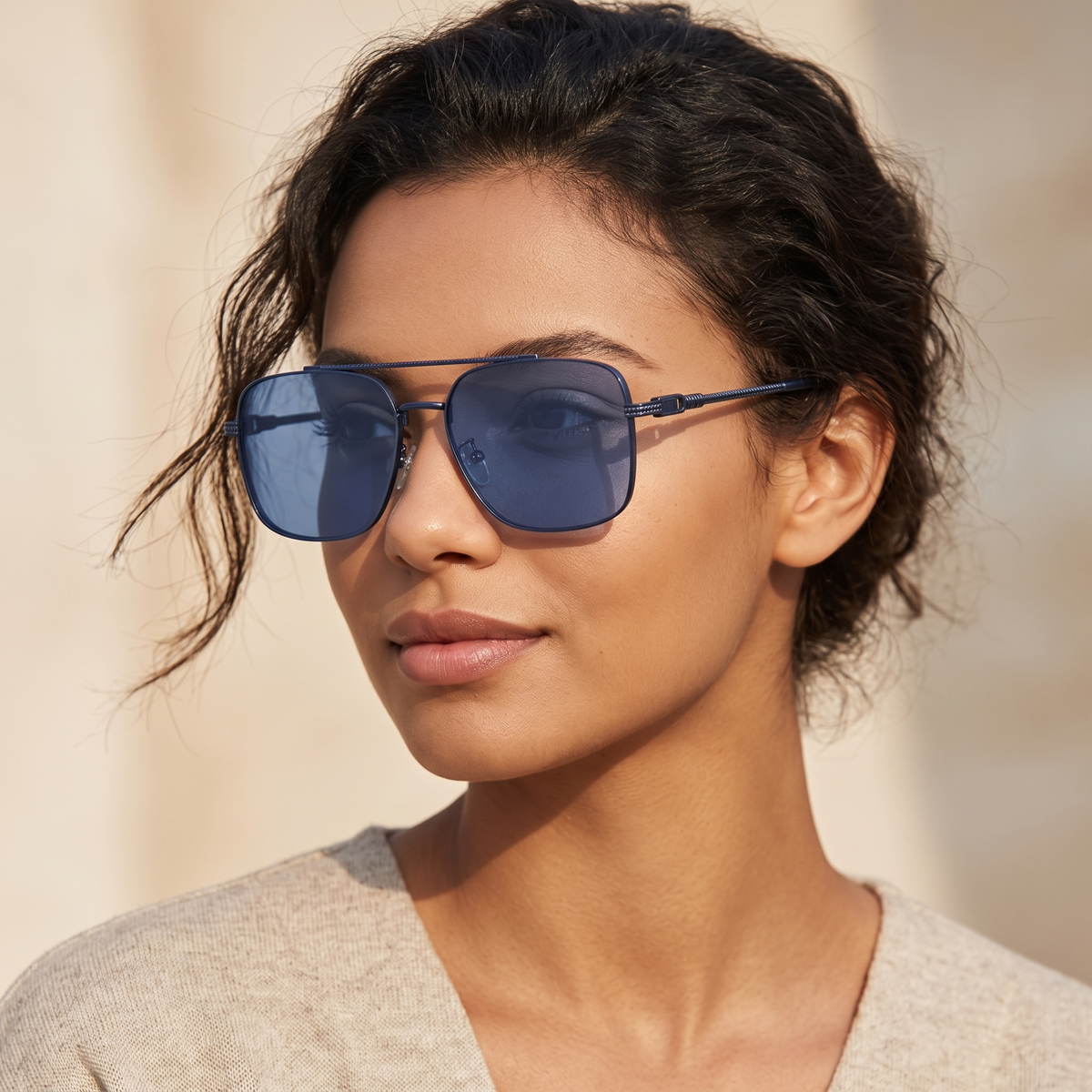 Navy / Blue | worn, women's styling