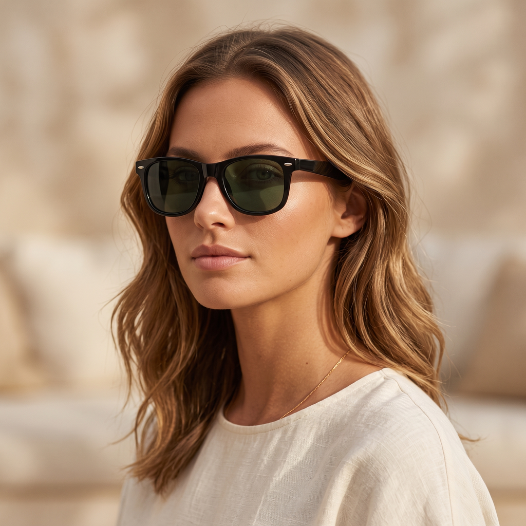 Black / Green | worn, women's styling