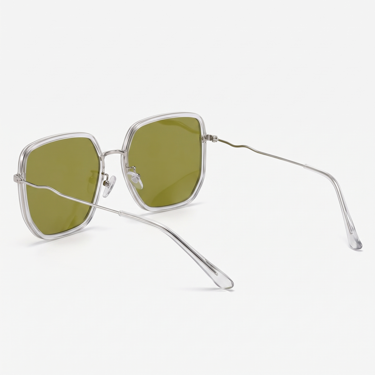 Nickel White / Green | three-quarter view