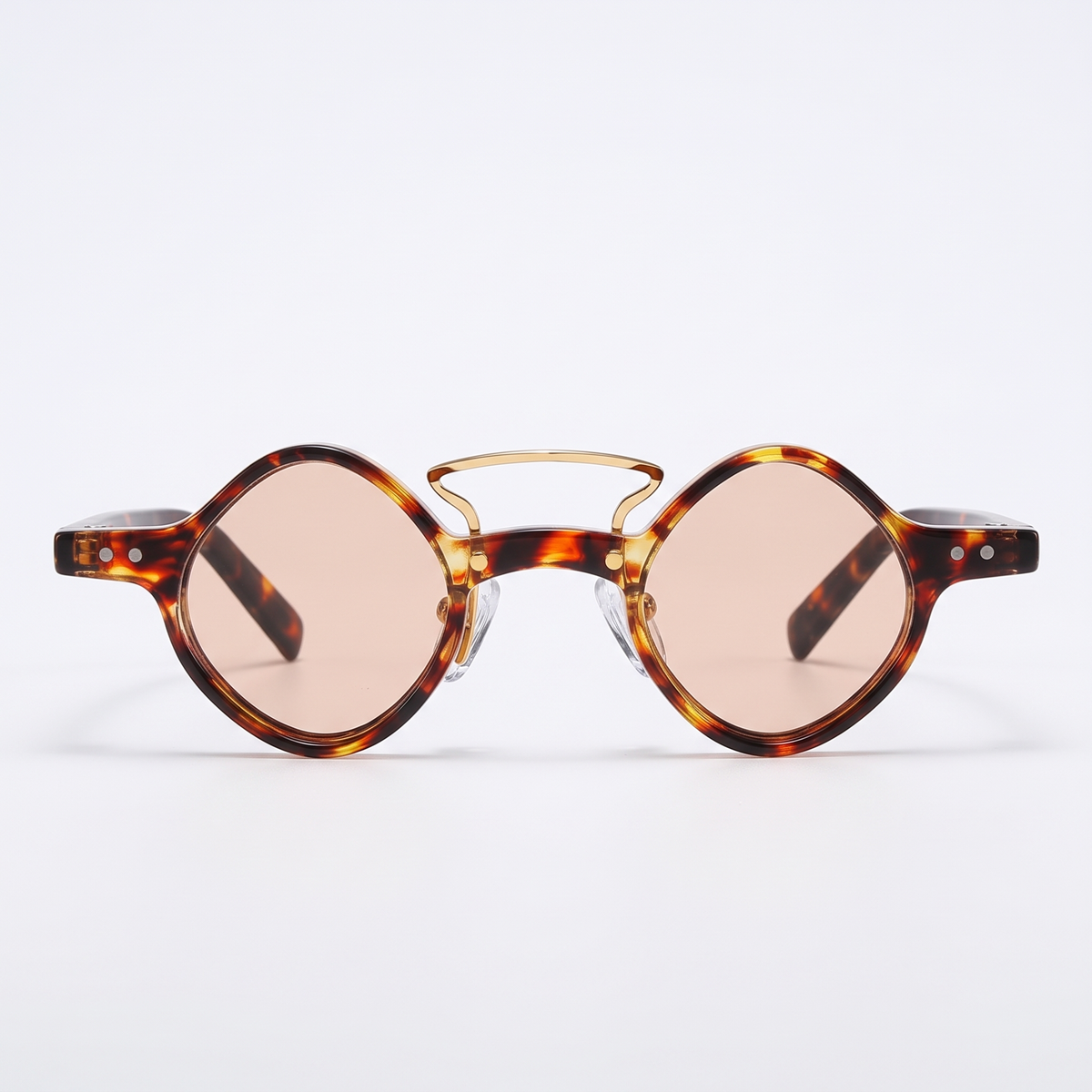 Tortoise / Peach | front view