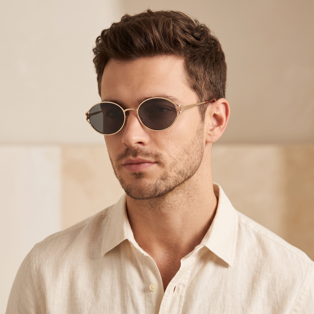 Gold / Grey | worn, men's styling