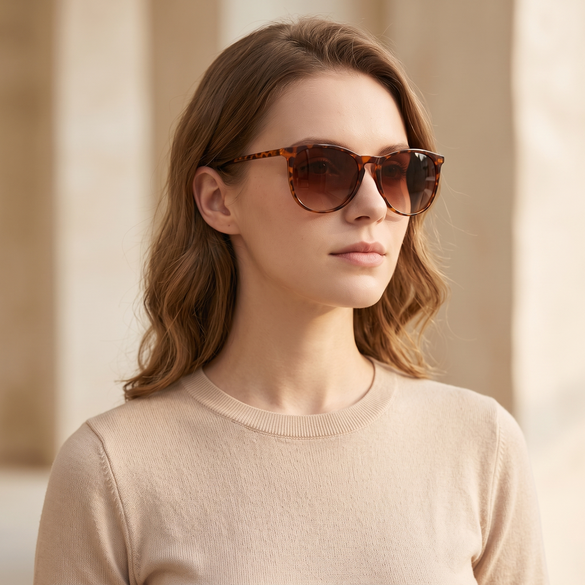 Tortoise / Tea | worn, women's styling