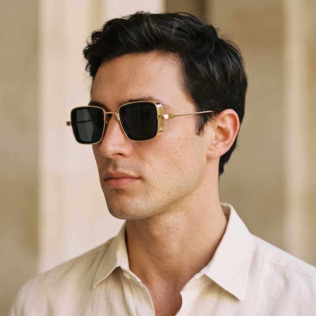 Gold / Grey | worn, men's styling