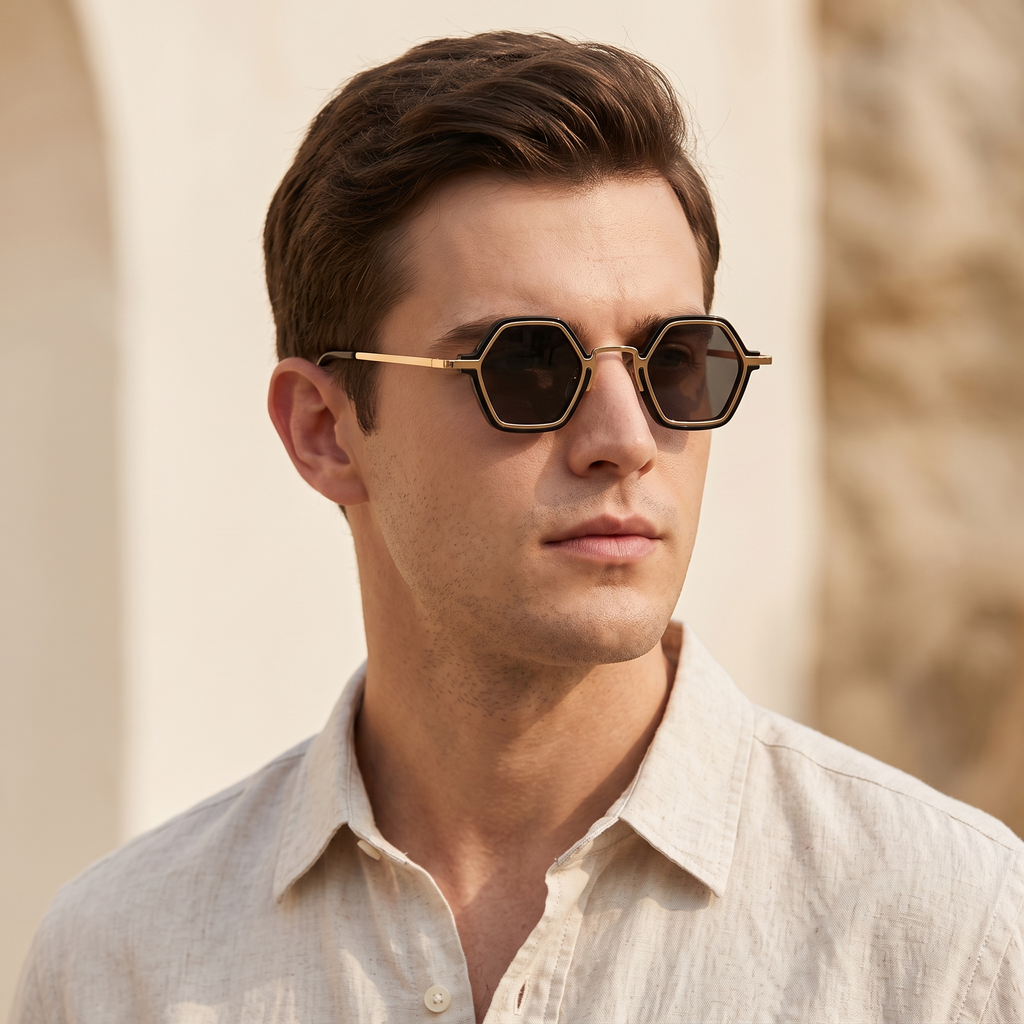 Gold / Grey | worn, men's styling