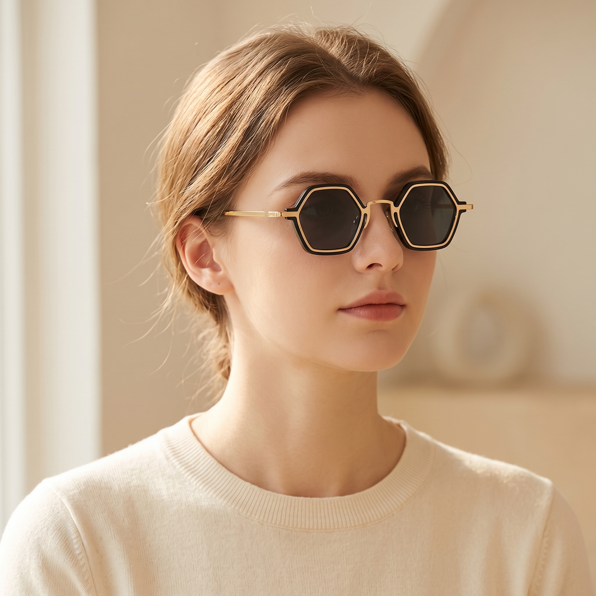 Gold / Grey | worn, women's styling