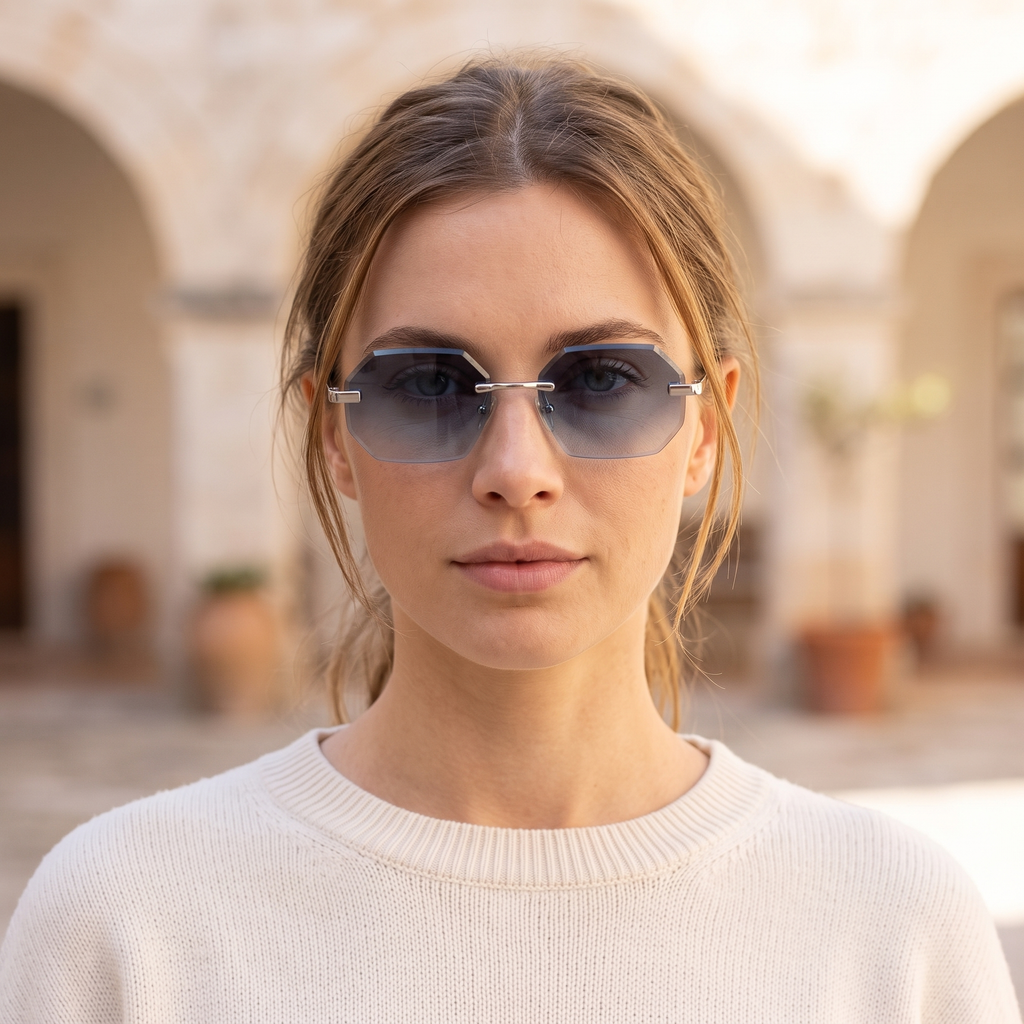 Silver / Blue | worn, women's styling