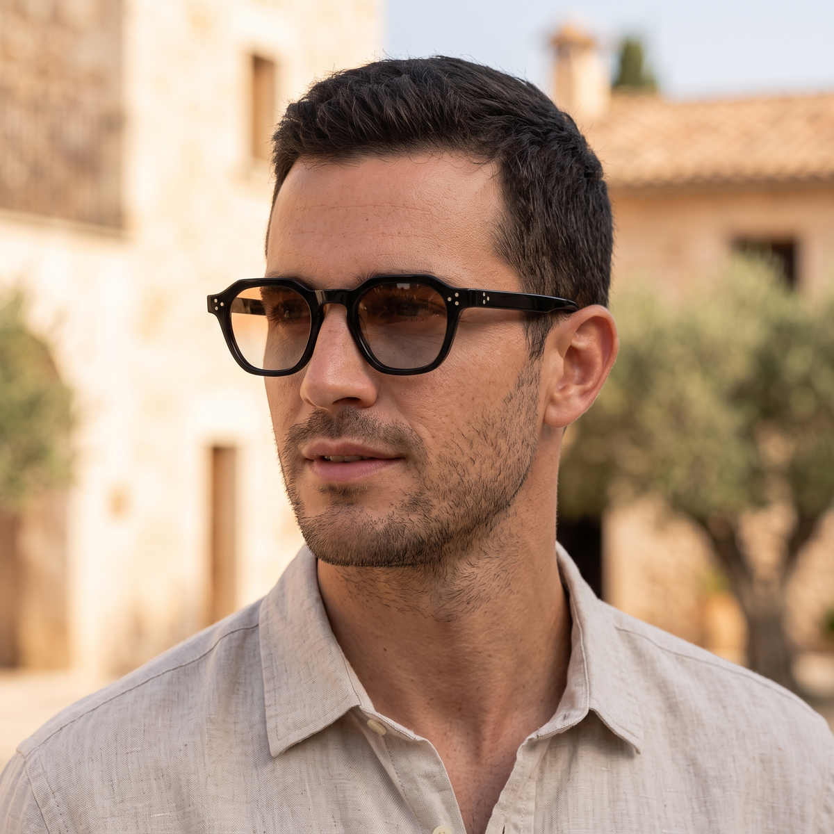 Black / Sunset Orange | worn, men's styling