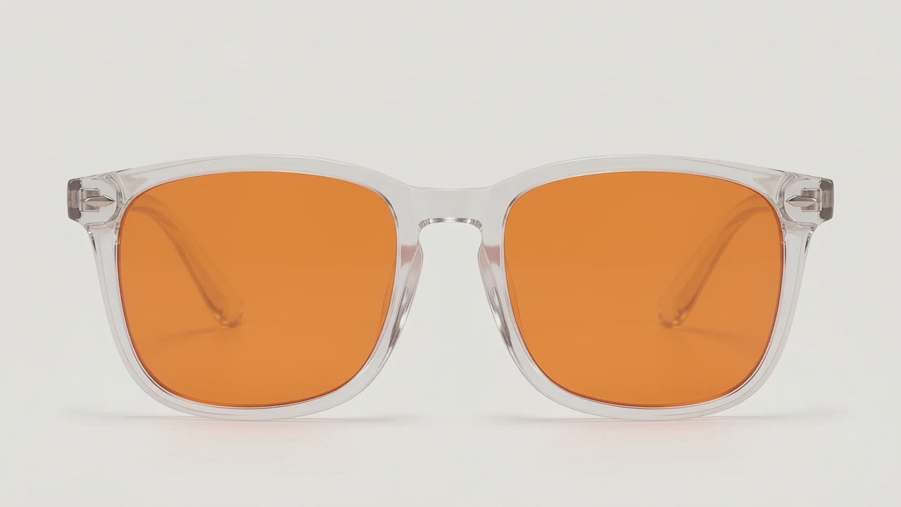 Clear / Orange | 360 rotation